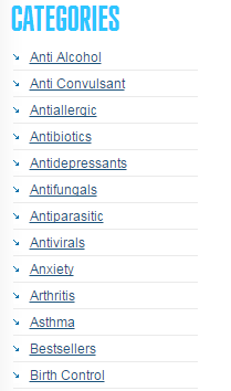 categories